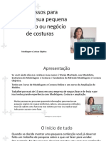 10 Passos para Montar A Sua Pequena Confecção Ou Negócio de Costuras