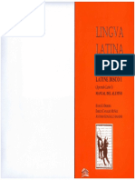 Lingua Latina Latine Disco 1 Manual Del Alumno para Ser Usado Por El Prof PDF