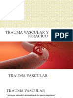 Trauma vascular y toracico