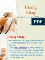 Unang Yakap: Essential Newborn Care (ENC) Protocol