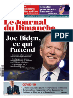 Le Journal Du Dimanche - 8 Novembre 2020