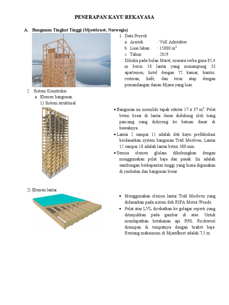 Penerapan Kayu Rekayasa | PDF