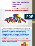 Human Resource Planning