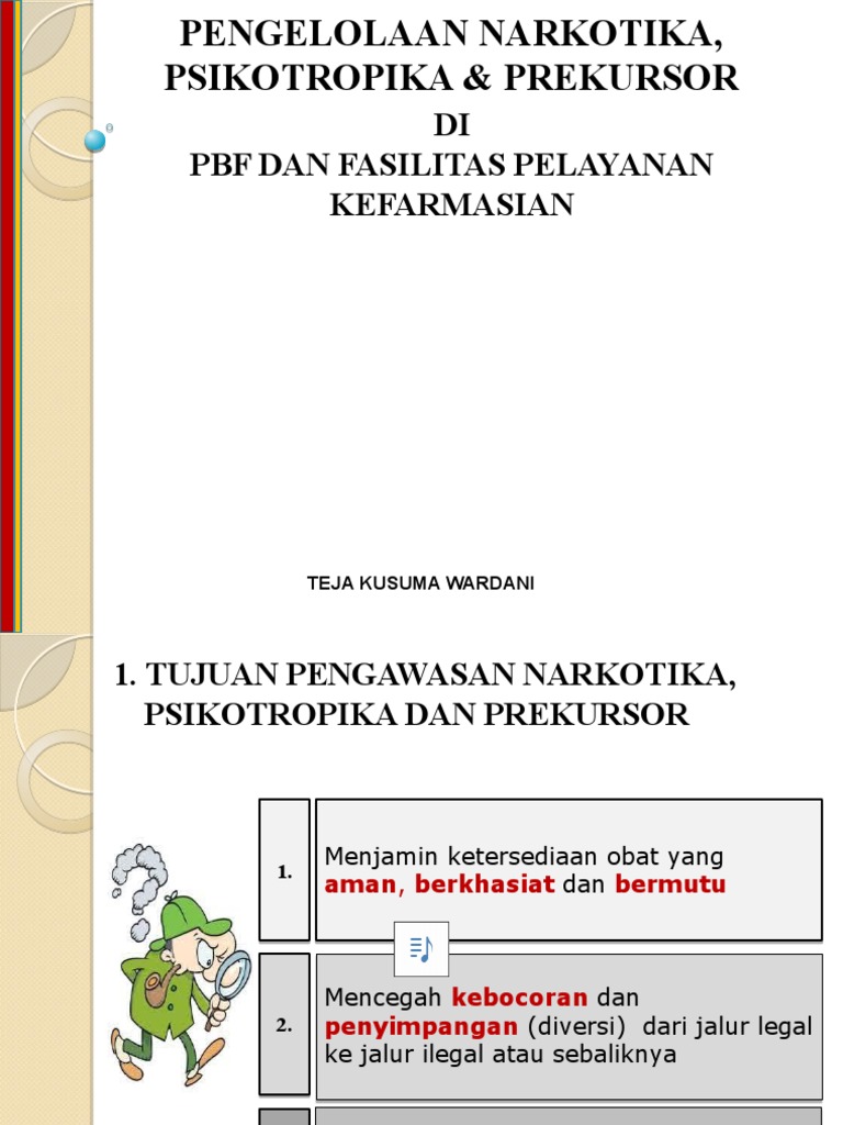 Pengelolaan Narkotika dan Psikotropika | PDF