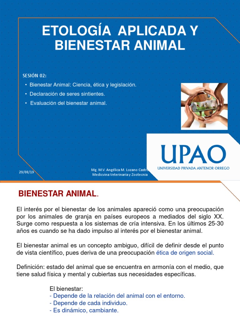 Bienestar Animal | PDF | Bienestar de los animales | Estrés (biología)