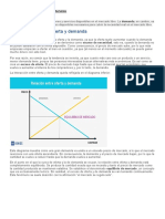 Economia La Oferta y la Demanda de Bienes y Servicios