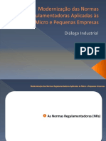 Diálogo Industrial - Modernização Das NRs - REVISADO 2021