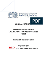 Manual Usuario - Registro Calificado Fase II