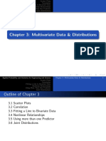 Multivariate Data Analysis and Distributions