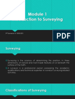 Module 1 Surveying