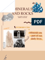 Minerals and Rocks: Alejandro, Josie May Ambrad, Clouie Mae