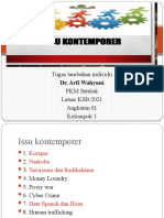 Analisis Isu Isu Kontemporer