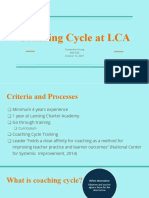 Coaching Cycle at Lca