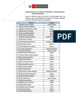 Lista de Preseleccionados (As) para El XV Curso de Intérpretes y Traductores de Lenguas Indígenas