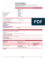 Ficha de Seguridad Dimetil Tereftalato