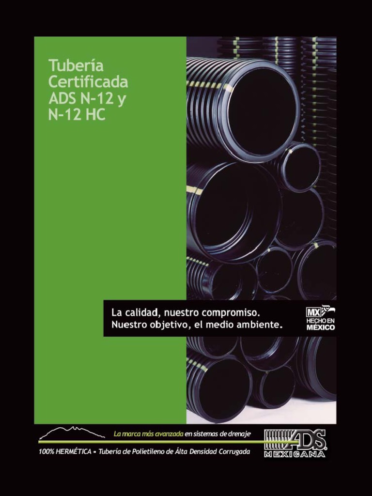 Ads 12 | PDF | Tubería (transporte de fluidos) | Hormigón
