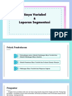 Biaya Variabel Dan Laporan Segmentasi