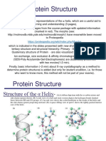 10 - CHEMBIO2700 - Protein - Structure - Parts 2-4 - Appendix
