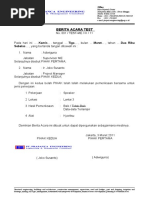 Contoh checklist pekerjaan