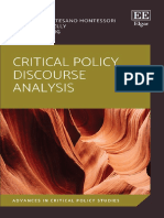 (Advances in Critical Policy Studies) Michael Farrelly (Editor), Jane Mulderrig (Editor) - Critical Policy Discourse Analysis-Edward Elgar (2019)