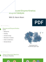 Enzymes and Enzyme Kinetics: Enzyme Catalysis: With Dr. Kevin Ahern