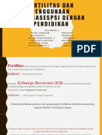 Fertilitas Dan Kontrasepsi DG Pendidikan