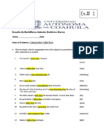 Escuela de Bachilleres Antonio Guti Rrez Garza É: C Omparative Adjectives