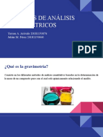 Diapositivas Analisis de Metodos Gravimetricos