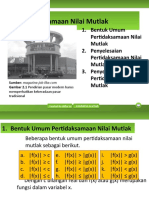 Power Point Pertidaksamaan Nilai Mutlak