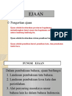 EJAAN DAN PENULISAN