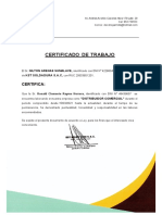 Documento para Ronald Rayme