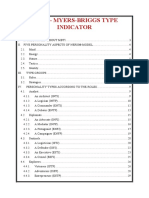 Mbti - Myers-Briggs Type Indicator