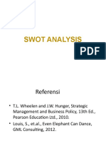 Strategic Management: Swot Analysis