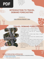 Travel Demand Forecasting