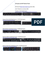 USB With 4 XLR Inputs (2020)