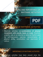 Meaning and Importance of Rhythmic Activities-Catherine G. Labaro