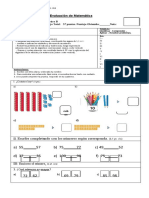 Prueba de Matemática 2