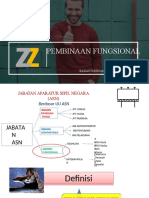 Pembinaan Fungsional Jabatan ASN