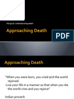 Approaching Death