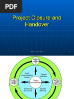 Project Closure and Handover