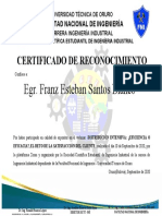 Certificad Franz