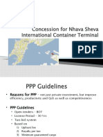Concession For Nhava Sheva International Container Terminal: Group