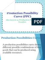 Production Possibility Curve (PPC)