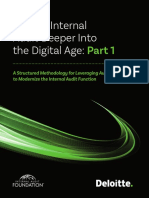 Moving Internal Audit Deeper Into The Digital Age