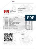 Kartu Rencana Studi (KRS) SEMESTER ATA 2020 / 2021