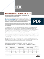 Engineering Bulletin #113: Austenitic Steels: Mechanical Properties at Cryogenic Temperatures