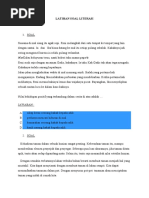 LATIHAN SOAL LITERASI TGL 05 OKTOBER 2021