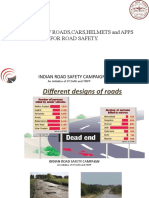 Designing of Roads, Cars, Helmets, Apps