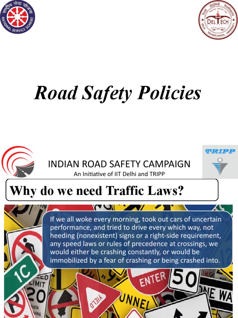 Road Safety Policies PDF Road Traffic Safety Seat Belt