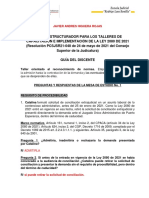 Equipo Estructurador para Los Talleres de Capacitación e Implementación de La Ley 2080 de 2021 Javier Higuera